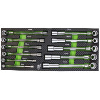 11-OS. L-TORUVÕTMETE KOMPL. 8-19MM, PU-PANEELIS JBM