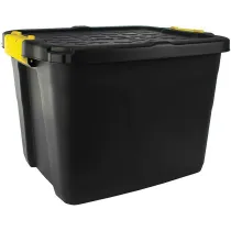 KAANEGA HOIUKAST, VIRNASTATAV, PLASTIK, 42L MUST 35X40X50CM WST