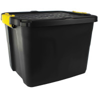 KAANEGA HOIUKAST, VIRNASTATAV, PLASTIK, 42L MUST 35X40X50CM WST