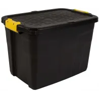 KAANEGA HOIUKAST, VIRNASTATAV, PLASTIK, 60L MUST 40X40X60CM WST