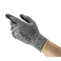 Safety gloves Ansell HyFlex 11-801, size 6. Nylon, Foam nitrile palm dipped.