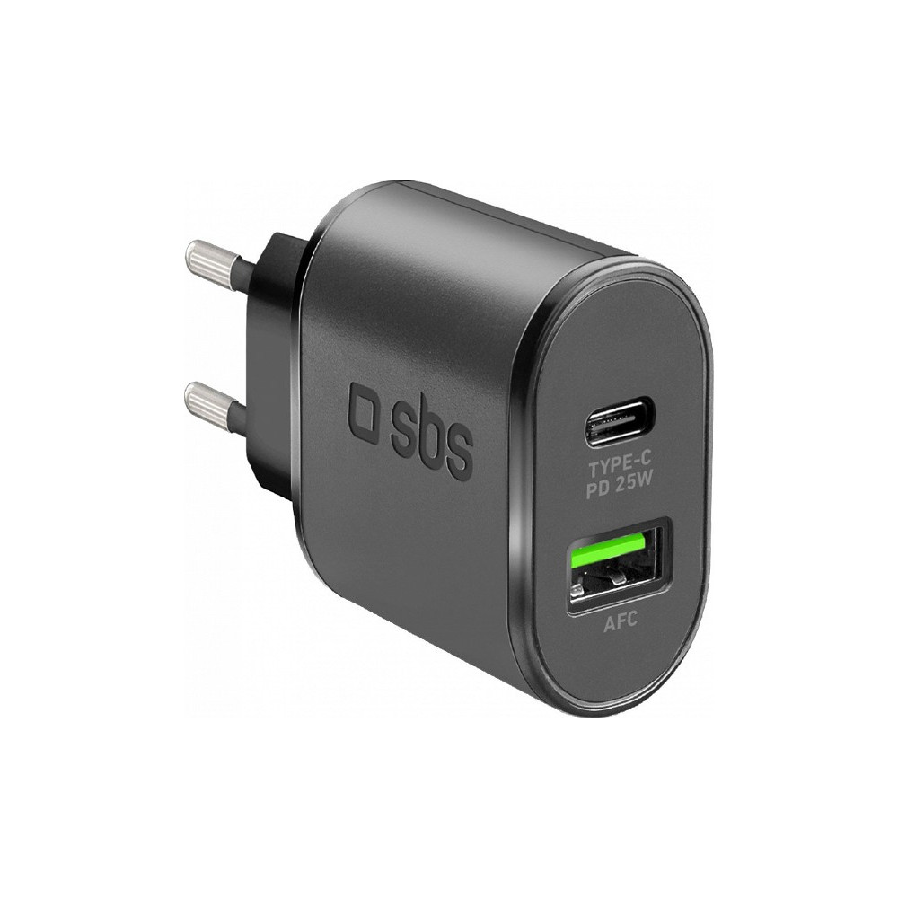 LAADIJA USB-C PD 25W + USB-AFC 18W SBS