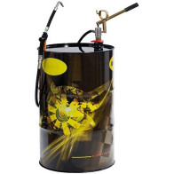 VAADIPUMP HOOVAGA, 0,5L/TSÜKKEL (ÕLID+DIISEL) METALL, VOOLIKU JA PÜSTOLIGA MECLUBE