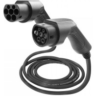 ELEKTRIAUTO LAADIMISKAABEL 5M/32A/22KW, TYPE2 TO TYPE2 (THREE-PHASE) IP66 JBM