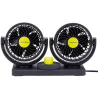 SALONGI VENTILAATOR 24V/8W D2X100MM 1,2M JUHTMEGA CARMOTION