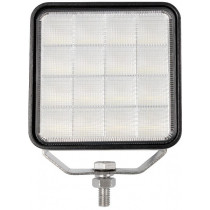 LED AR TAGURDUSTULI/TÖÖTULI 12/24V ECE E23 1100LM 24W 110X125MM IP67