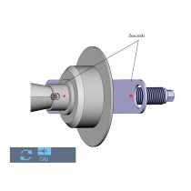 AUTO RATTA TASAKAALUSTUSPINK UNI-TROL, 10-30" 2451L LASER, 40MM VÕLL