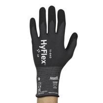 Safety gloves Ansell HyFlex 11-840, size 6. Nylon, spandex. Foam nitrile palm dipped.