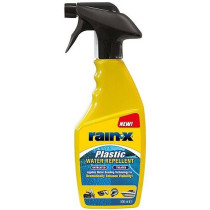 RAIN-X PLASTIC WATER REPELLENT VETTHÜLGAV HOOLDUSVAHEND PLASTPINDADELE 500ML/PIHUSTI