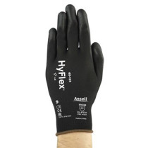 Safety gloves Ansell HyFlex® 48-101, size 8.Retail pack