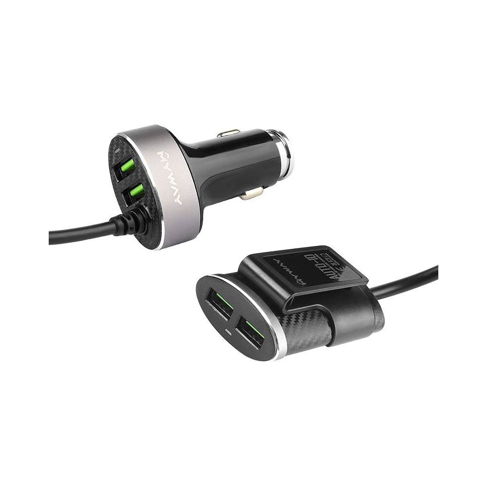 USB LAADIJA 2+2 PESA 12/24V 5,1A CARMOTION