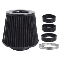 KOONUSFILTER MUST 155X130X120MM + ADAPTERID 60/63/70MM CARMOTION