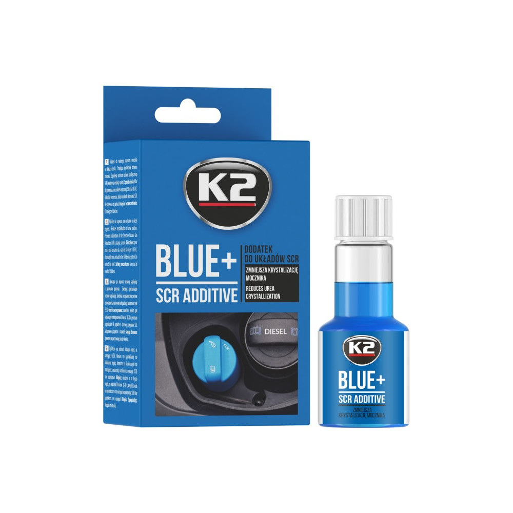 K2 BLUE+ ADBLUE KRISTALLISEERUMISVASTANE LISAND 50ML 20L-LE