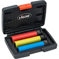 3-OS. 150MM PIKKUSTE VALUVELJE LÖÖKPADRUNITE KOMPL. 17-19-21MM 1/2" VIGOR