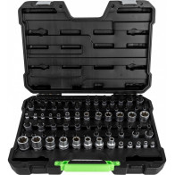 77-OS. 1/2"+3/8"+1/4" TORX PADRUNITE+OTSIKUTE KOMPLEKT S2 TERAS JBM