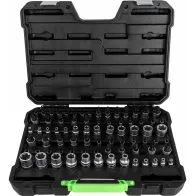 77-OS. 1/2"+3/8"+1/4" TORX PADRUNITE+OTSIKUTE KOMPLEKT S2 TERAS JBM