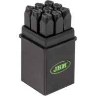 9-OS. NUMBRISTANTSIDE KOMPLEKT, KÕRGUS 6MM JBM