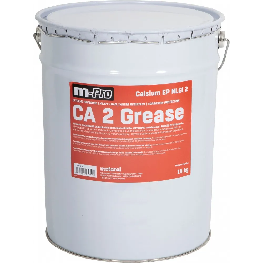 M-PRO CA 2 GREASE EP ÜLDMÄÄRE NLGI-2 18KG (PUNANE)