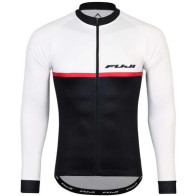 Pikk särk Fuji Race must-valge XXL