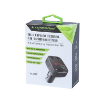 VOLTMEETER + 2XUSB LAADIJA + FM TRANSMITTER + HANDS FREE CARMOTION