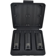 3-OS. PLEKKVELJE LÖÖKPADRUNITE KOMPLEKT 17/19/21MM 1/2" JBM*