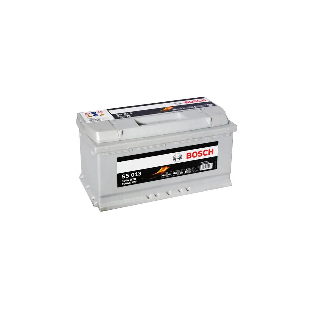 BOSCH S5 100AH 830A 353X175X190 -/+