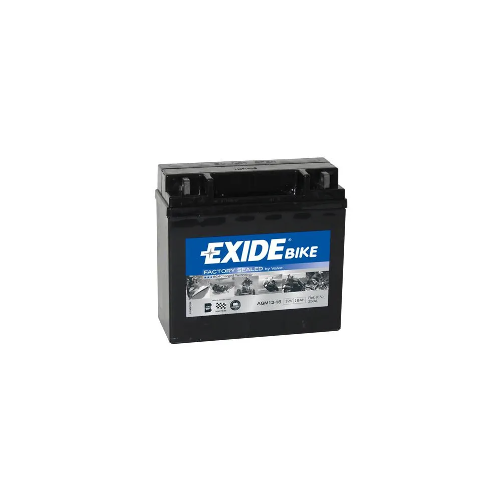AKU EXIDE 12V AGM 18Ah 190A(EN) 181x77x1
