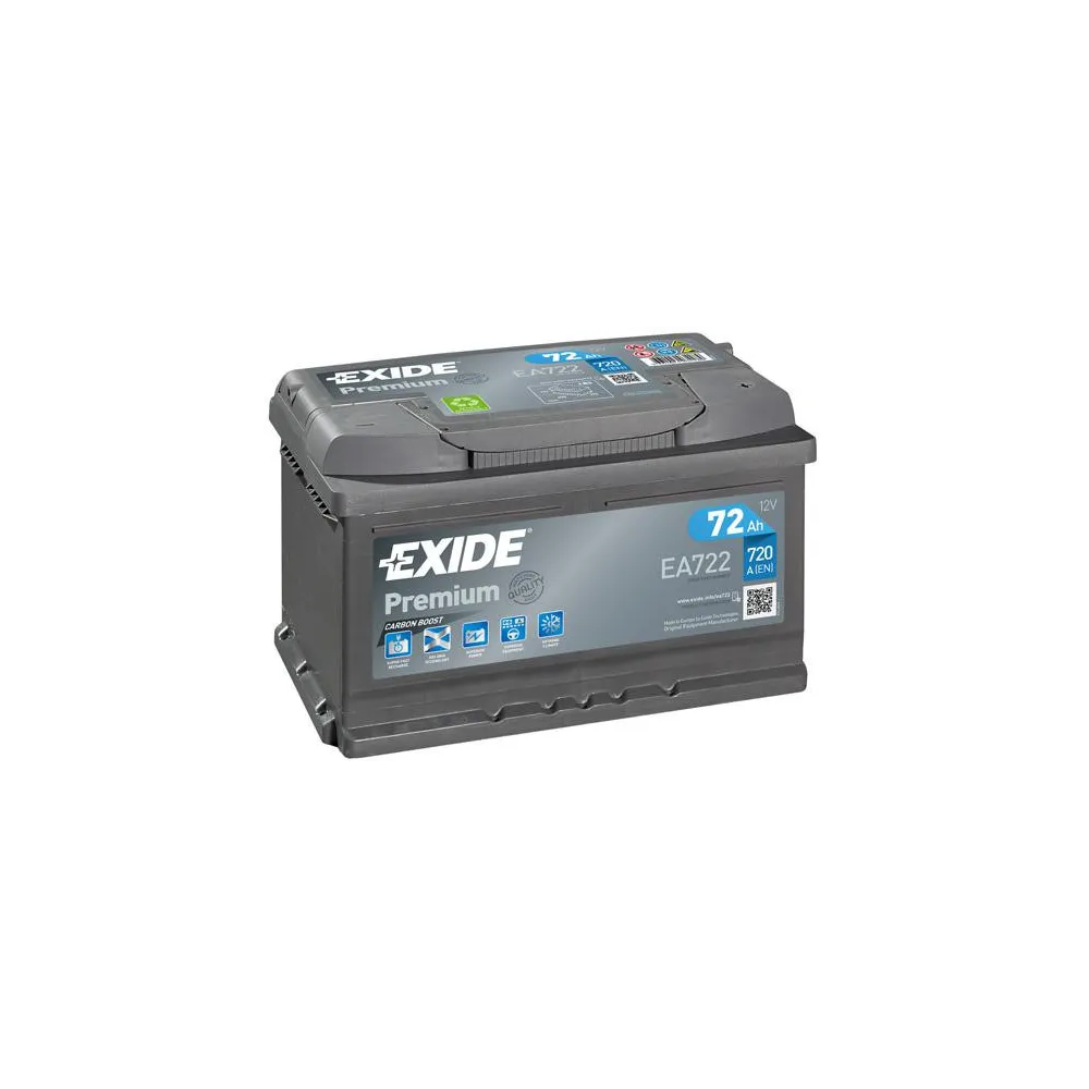 EXIDE 12/72 PRE 278X175X175 -/+