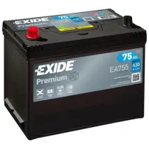 EXIDE 12/75 PRE 260X170X222 +/-