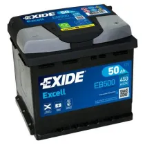 EXIDE 50AH 450A 207X175X190 EXCELL