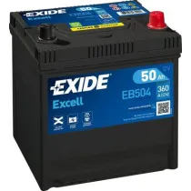 EXIDE 50AH 360A 200X173X222 EXCELL