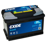 EXIDE 71AH 670A 278X175X175 EXCELL -/+