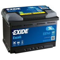 AKKU EXIDE 12/74 57412 EXCELL