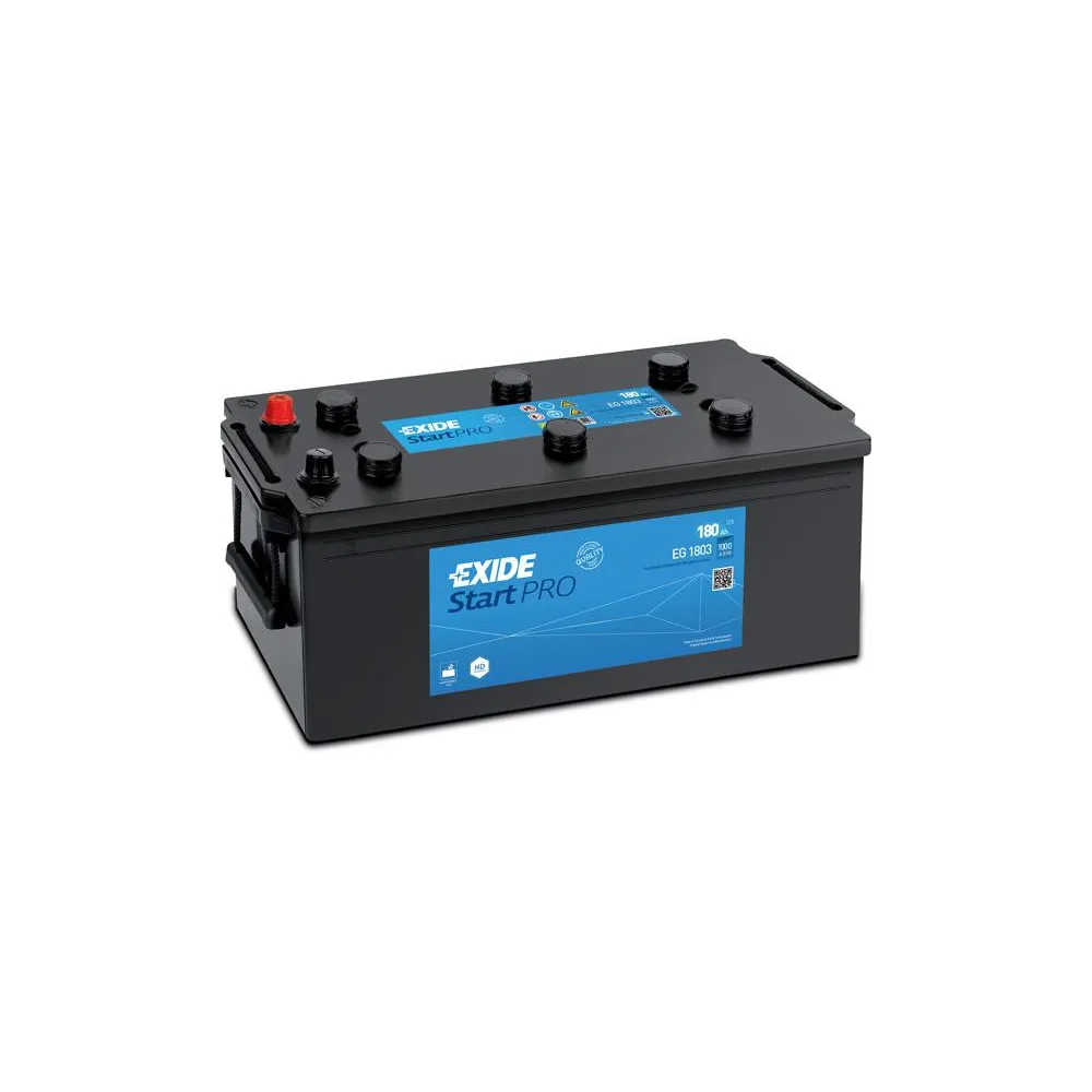 EXIDE 180AH 1000A 513X223X223