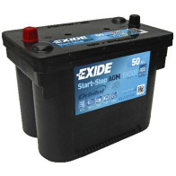 EXIDE 50AH 800A 260X173X206 AGM Start/Stopp