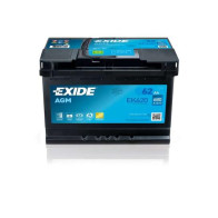 EXIDE AGM 62AH 680AH 242X175X190 -/+