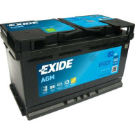 EXIDE AGM 82AH 315X175X190 800A -/+