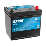 EXIDE 12/60 EFB 230X173X222 -/+