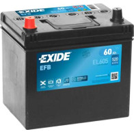 EXIDE 60AH 520A 230X173X222 EFB Start/St