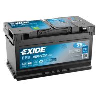 AKKU EXIDE 12/75 EFB