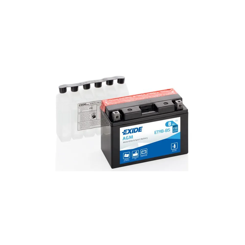AKU EXIDE 12V MF 8Ah 110A(EN) 150x70x105