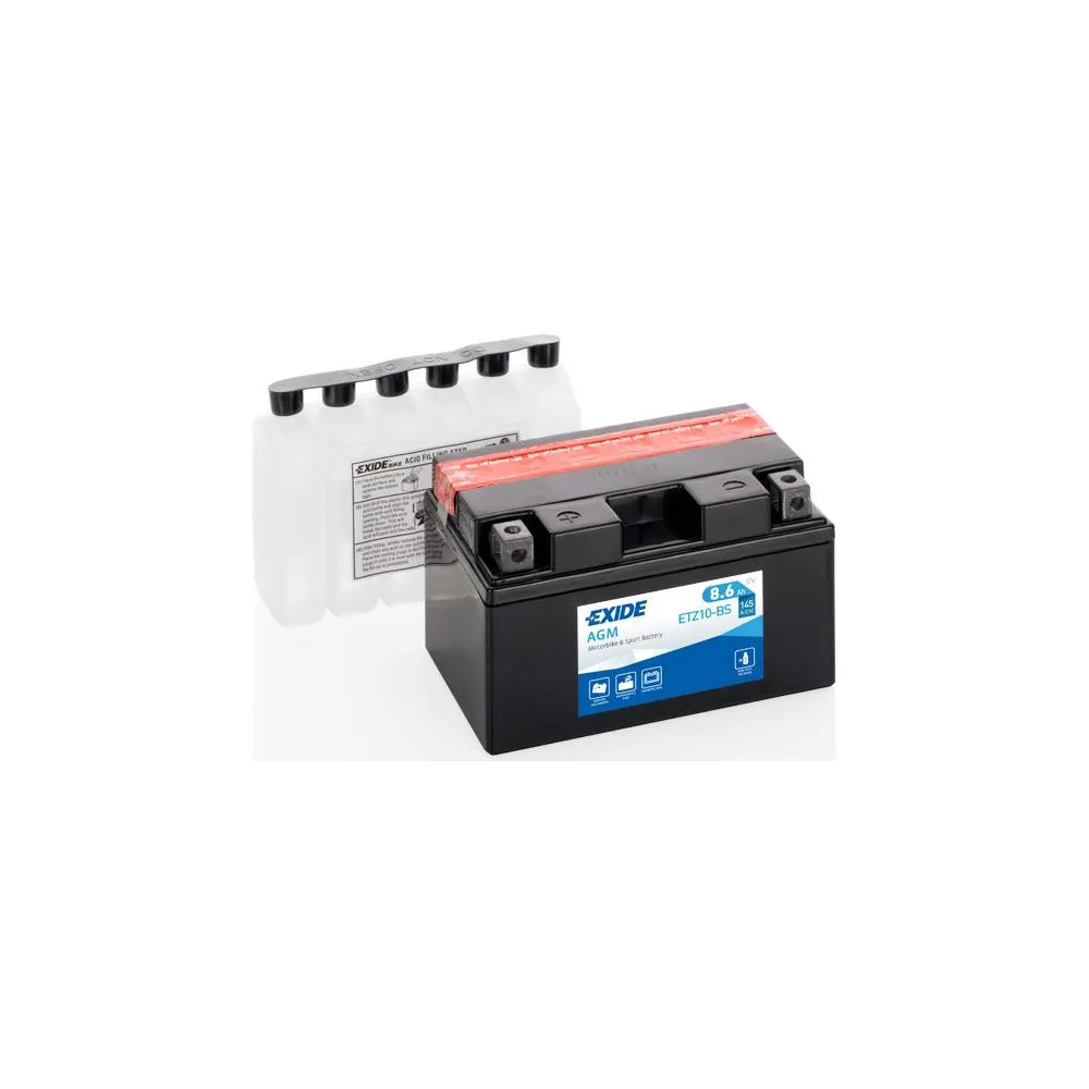AKU EXIDE 12V MF 8,6Ah 145A(EN) 150x87x9
