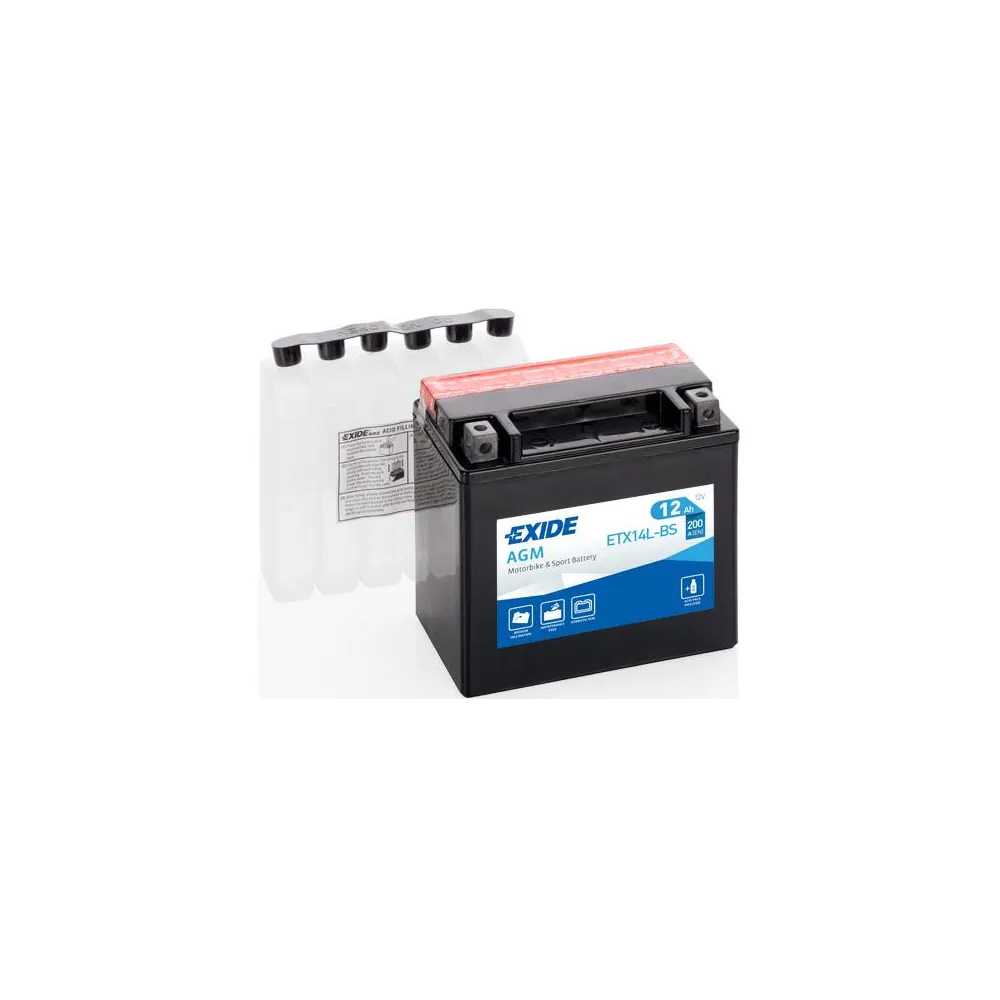 AKU EXIDE 12V MF 12Ah 200A(EN) 150x87x14