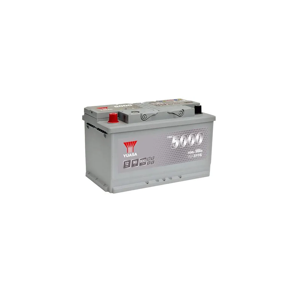 YUASA 12V 90Ah 800A 315X175X190 +/-