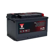 YUASA 12V 85Ah 760A SMF 317X175X190 -/+