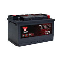 YUASA 12V 80Ah 760A SMF 315X175X175 -/+