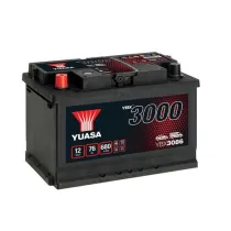 YUASA 12V 76Ah 680A SMF 278X175X190 +/-