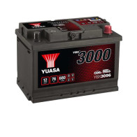 YUASA 12V 76Ah 680A SMF 278X175X190 -/+
