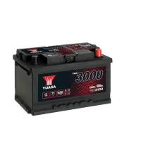 YUASA 12V 71Ah 680A SMF 278X175X175 -/+