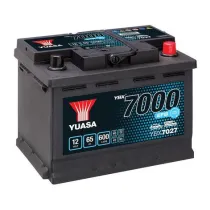 YUASA 12V 65Ah 600A EFB 243X175X190 -/+
